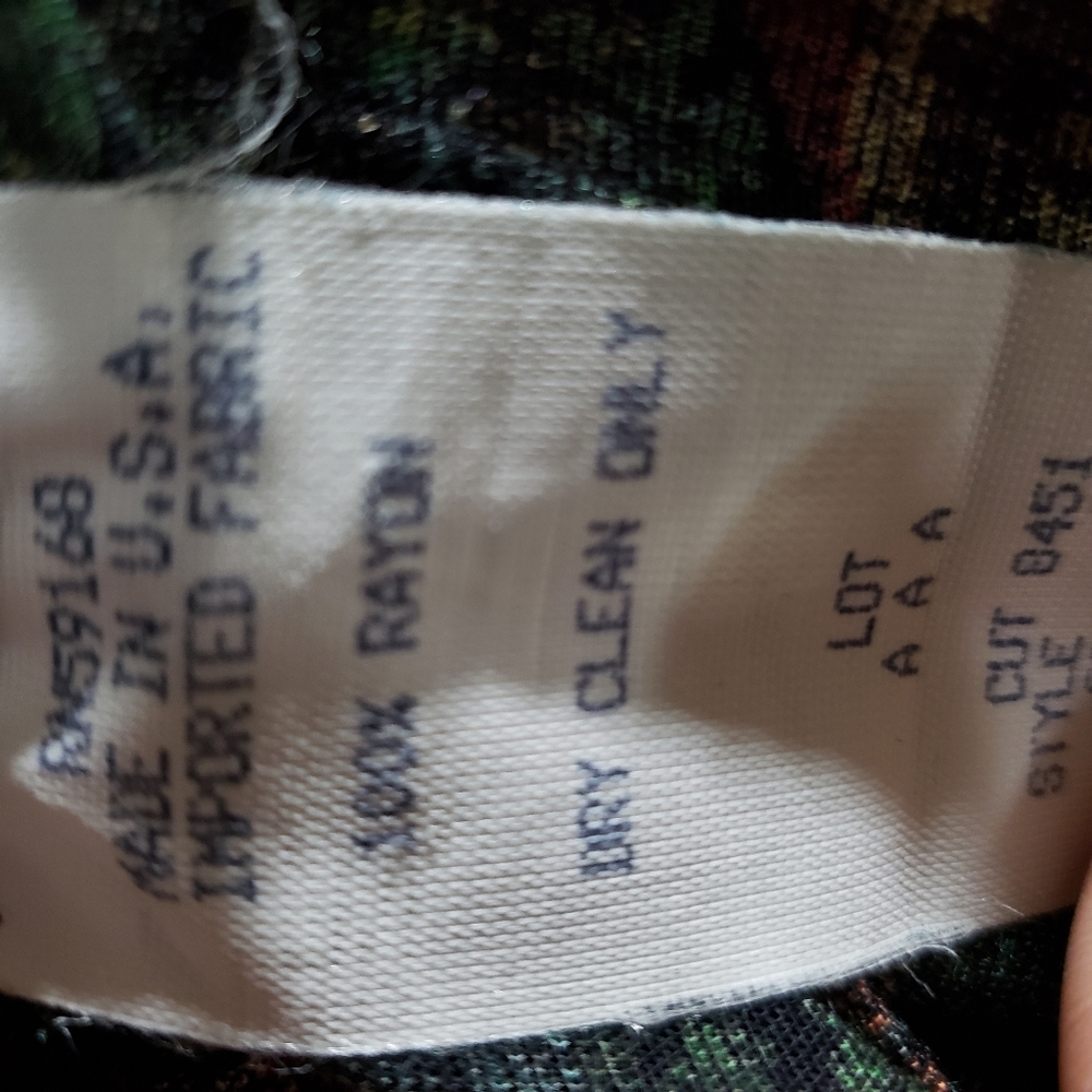 EUC KAREN KANE crinkled gauze fabric (8) - Picture 2 of 7